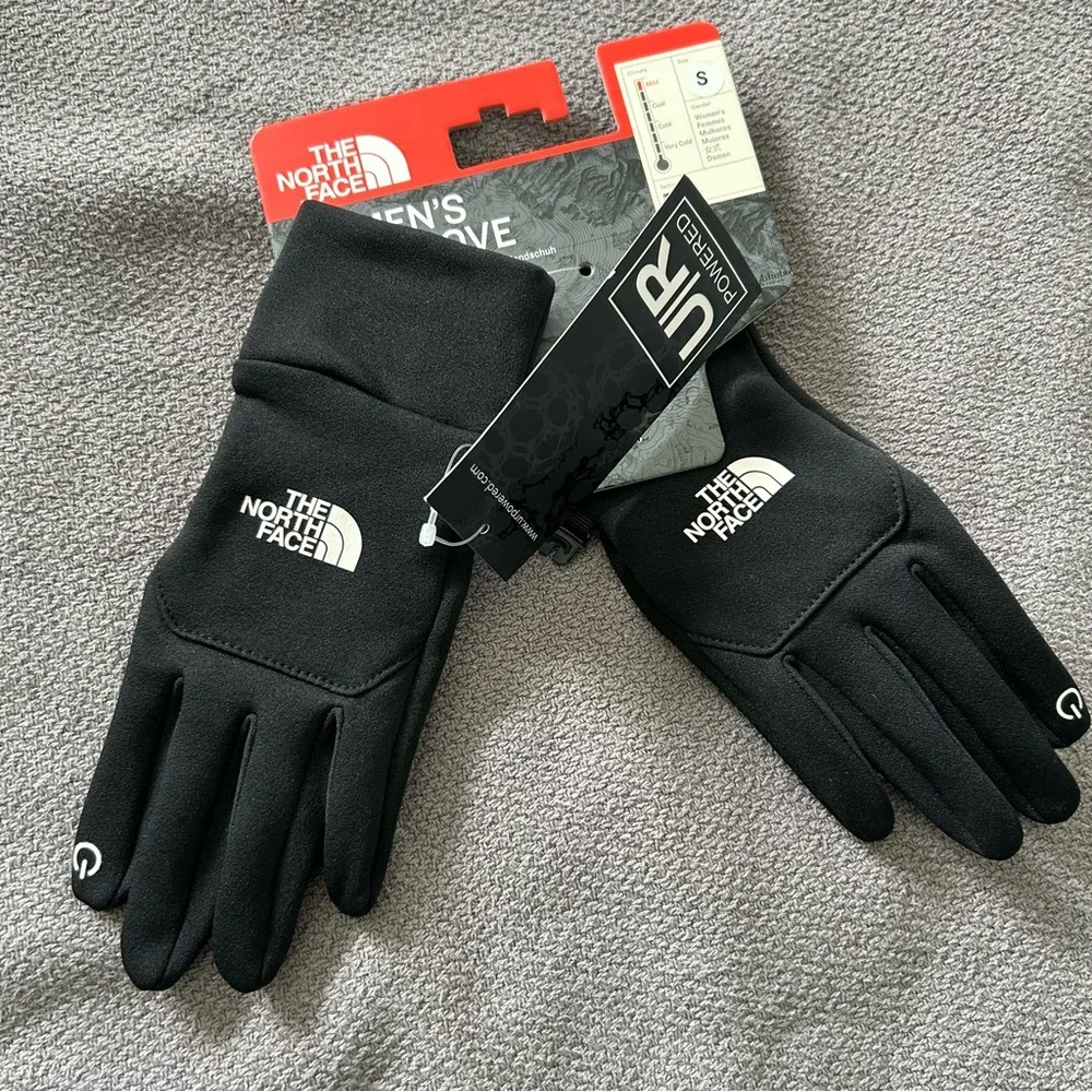 The North Face Women's Etip Recycled Gloves Black Small NWT Winter Ski Outdoor